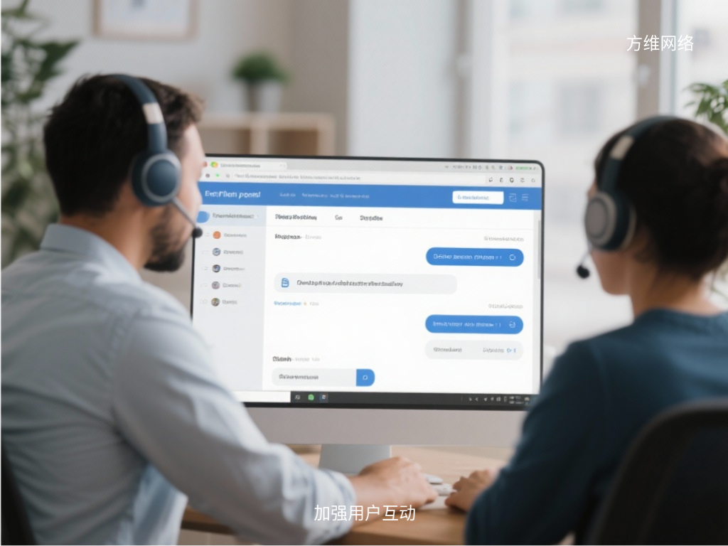 加強(qiáng)用戶互動(dòng)