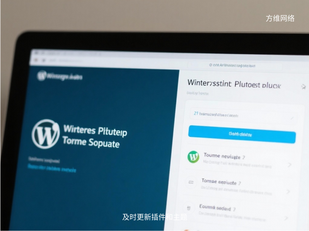 及時更新插件和主題