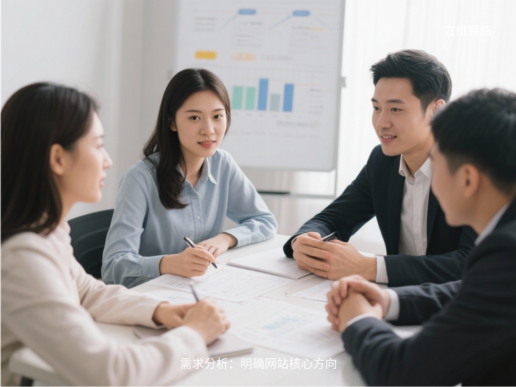 需求分析：明確網(wǎng)站核心方向