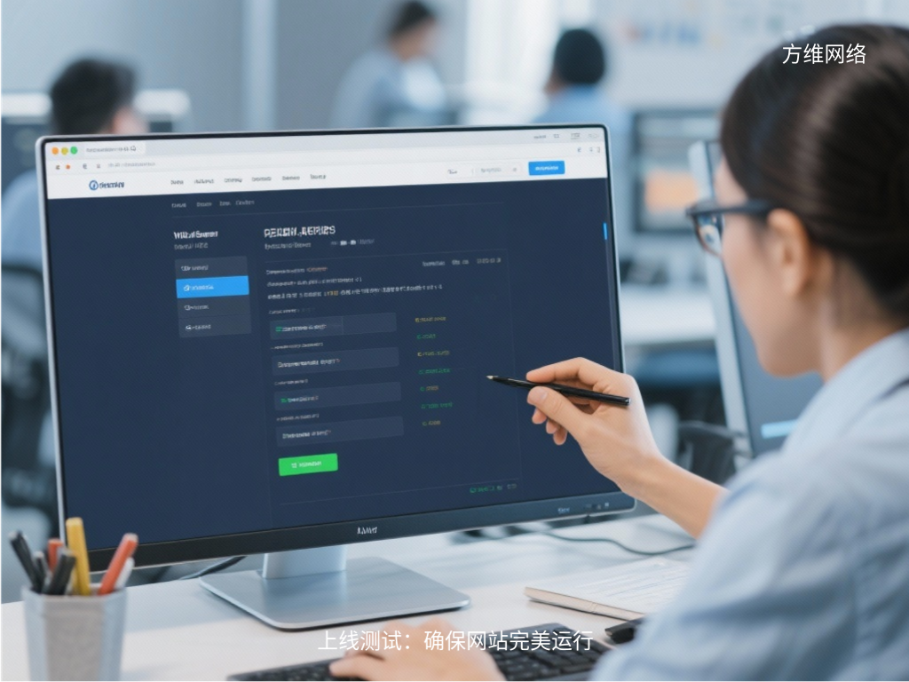 上線測(cè)試：確保網(wǎng)站完美運(yùn)行
