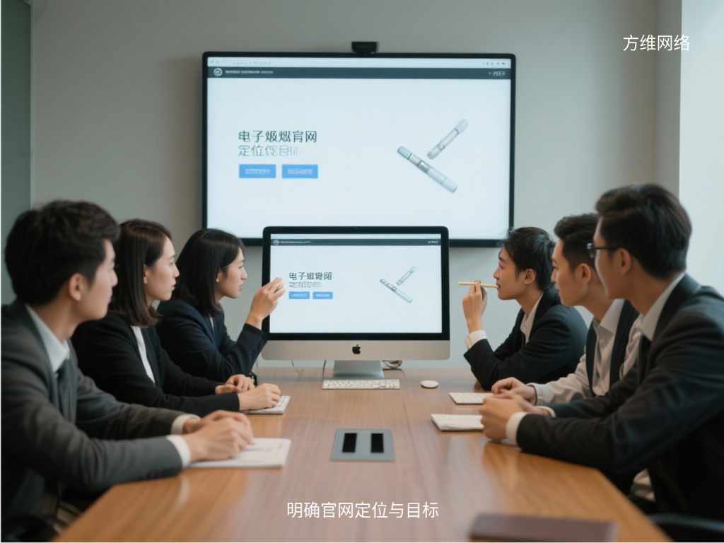 明確官網(wǎng)定位與目標(biāo)