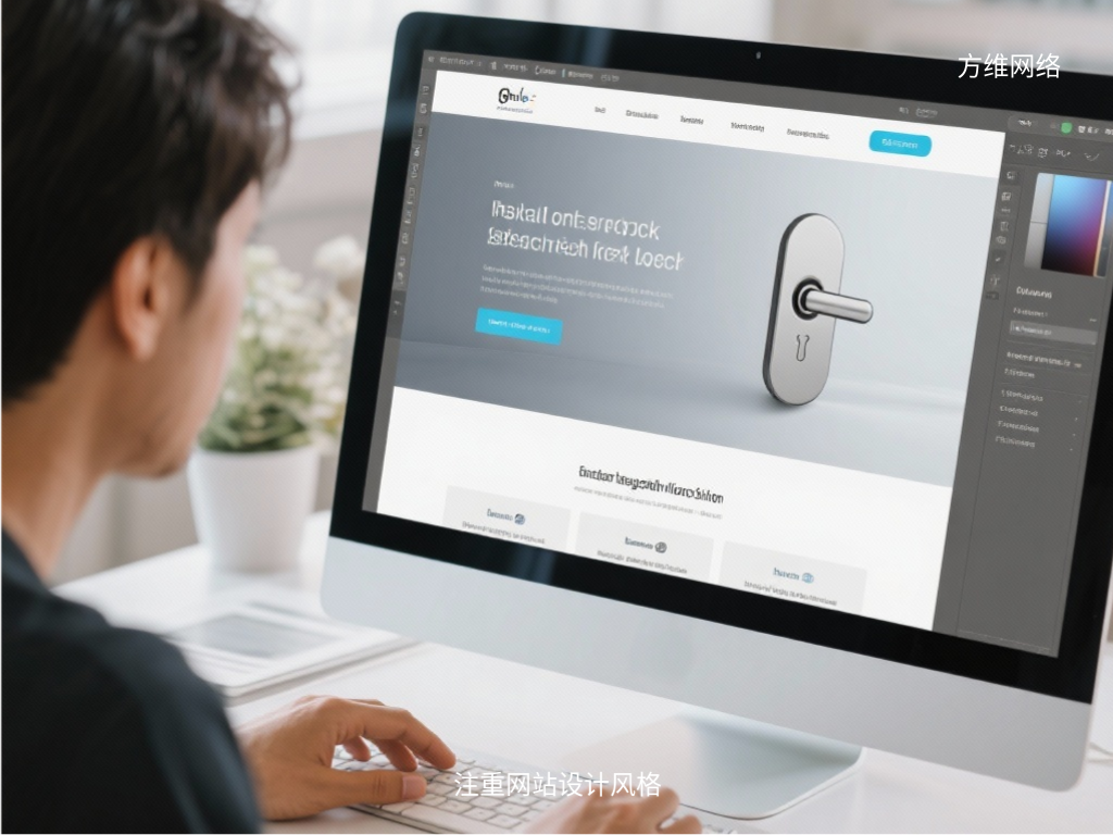 注重網站設計風格